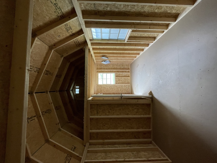 Lofted Barn Side Porch - 10x20